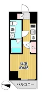 SHOKEN Residence横浜鶴見III【7階】の間取り