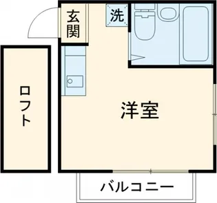 シルクロード日野【2階】の間取り