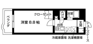エクレール船橋日大前【1階】の間取り