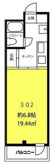リファインドM II【3階】の間取り
