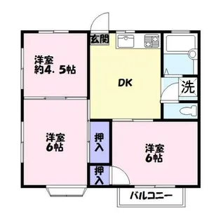 エステートソフィア【1階】の間取り