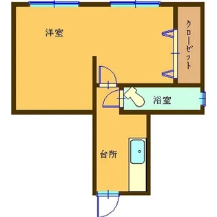 吉田ビル【3階】の間取り