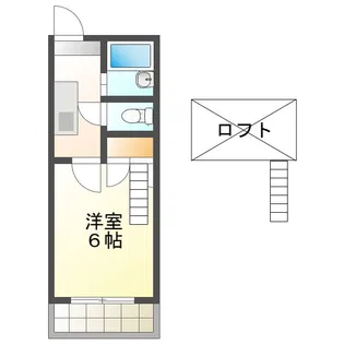 アーバニアフジ 202号室【2階】の間取り