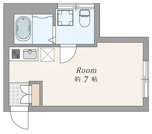 サットンプレイス中野【1階】の間取り