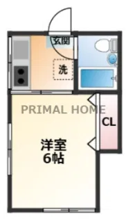 金沢荘【2階】の間取り