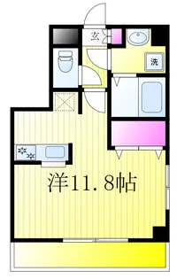 June Six ROSE【2階】の間取り