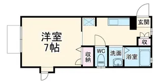 パインクレスト妙典【2階】の間取り