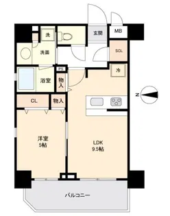プライマル板橋本町【1階】の間取り