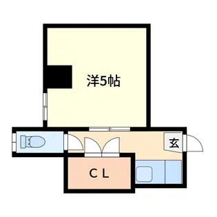 ニュー国分【2階】の間取り