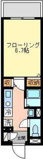 CRASKA寺前【3階】の間取り