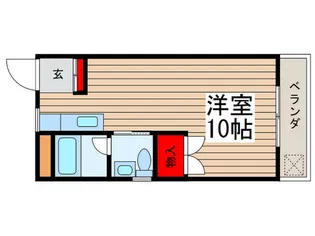 オリンピア朝香【3階】の間取り