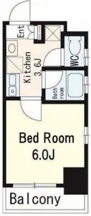 東京都中央区日本橋茅場町2【マンション】の間取り
