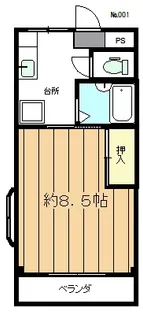 ジョイフル【2階】の間取り
