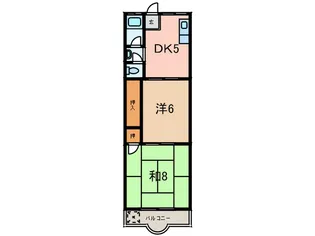保久良荘苑【2階】の間取り