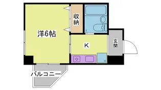 シティエステート若葉台【2階】の間取り