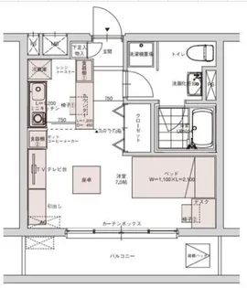プライム和光レジデンス【4階】の間取り