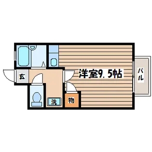 メゾン・エスポワールC【2階】の間取り