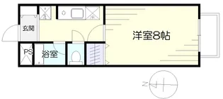 MIハイツ【1階】の間取り