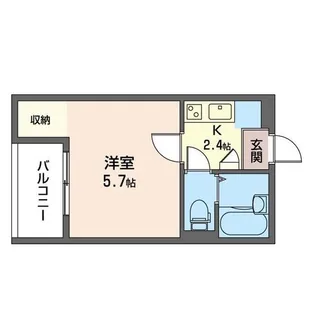 テラスみその台【2階】の間取り