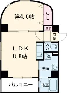 エクセレント天理【5階】の間取り