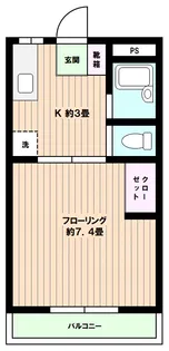 アンジェイズミ【2階】の間取り