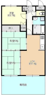 住吉コーポ【1階】の間取り