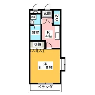 クレアコート【1階】の間取り