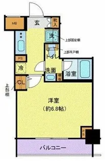 クレヴィスタ大森【5階】の間取り