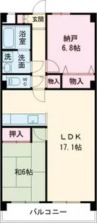 グリーンヒル上原【2階】の間取り
