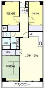 埼玉県さいたま市浦和区北浦和2【マンション】の間取り