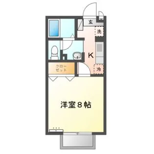 AMBITIOUS【1階】の間取り