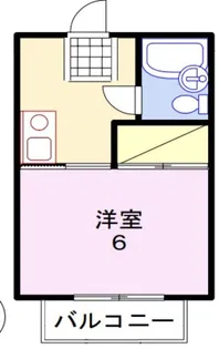 ハイツタイヨウ【2階】の間取り