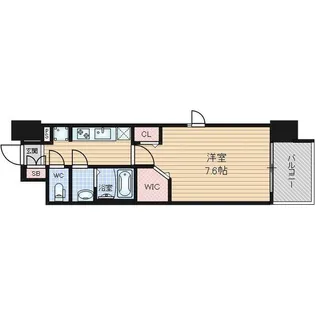 パルティール笠寺【15階】の間取り