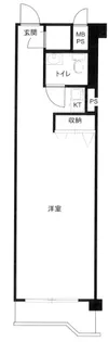 コープ野村六本木I【3階】の間取り