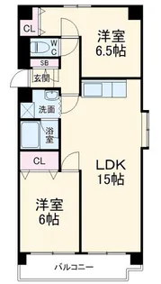 レジデンス村上【1階】の間取り