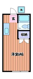 坂本荘【2階】の間取り