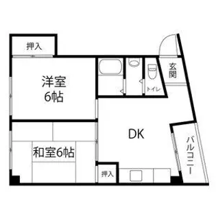 アーバンハイツヤオ【4階】の間取り