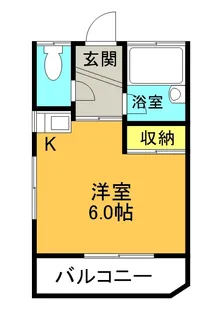 ジョイフル助任【1階】の間取り