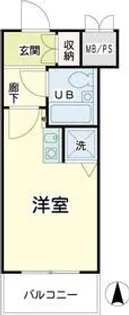NICアーバンスピリッツ川崎【5階】の間取り