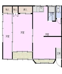 群馬県太田市高瀬町【一戸建】の間取り