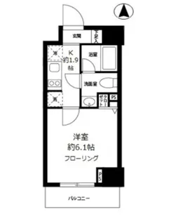 グロースメゾン亀戸【3階】の間取り