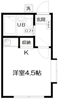 グランドール調布【2階】の間取り