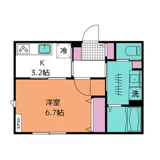 仮)常盤台新築AP【1階】の間取り