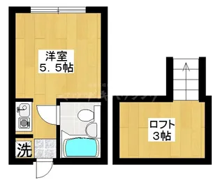 椎名館【2階】の間取り