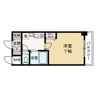 エスリード新梅田【3階】の間取り