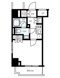 東京都墨田区石原1【マンション】の間取り