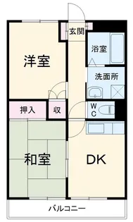 シャイネン市川【2階】の間取り