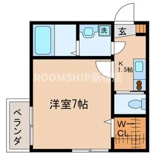 東京都豊島区長崎3【アパート】の間取り
