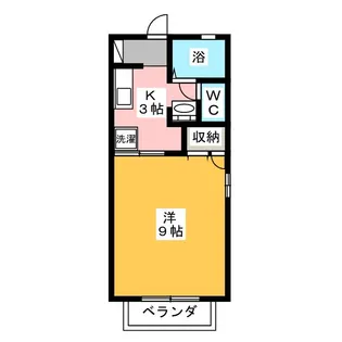 ソレイユ寿香【2階】の間取り