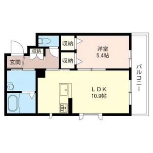 クレアメゾン【2階】の間取り